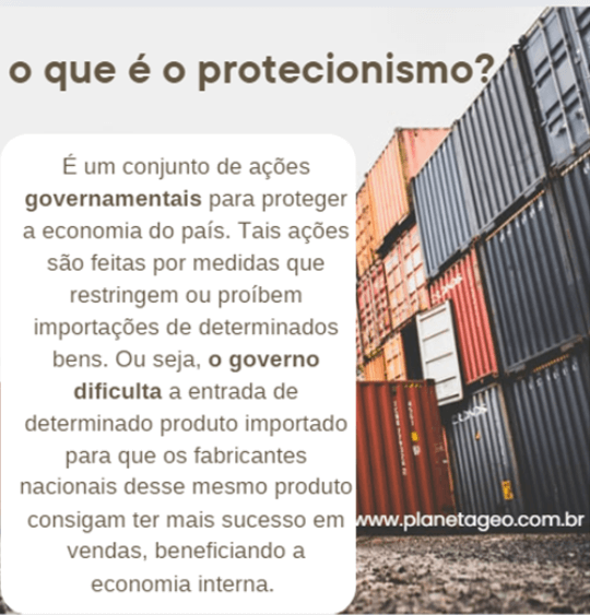 Protecionismo e comércio mundial