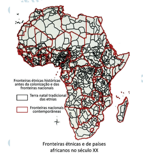 Mapa de conflitos e tensões na África