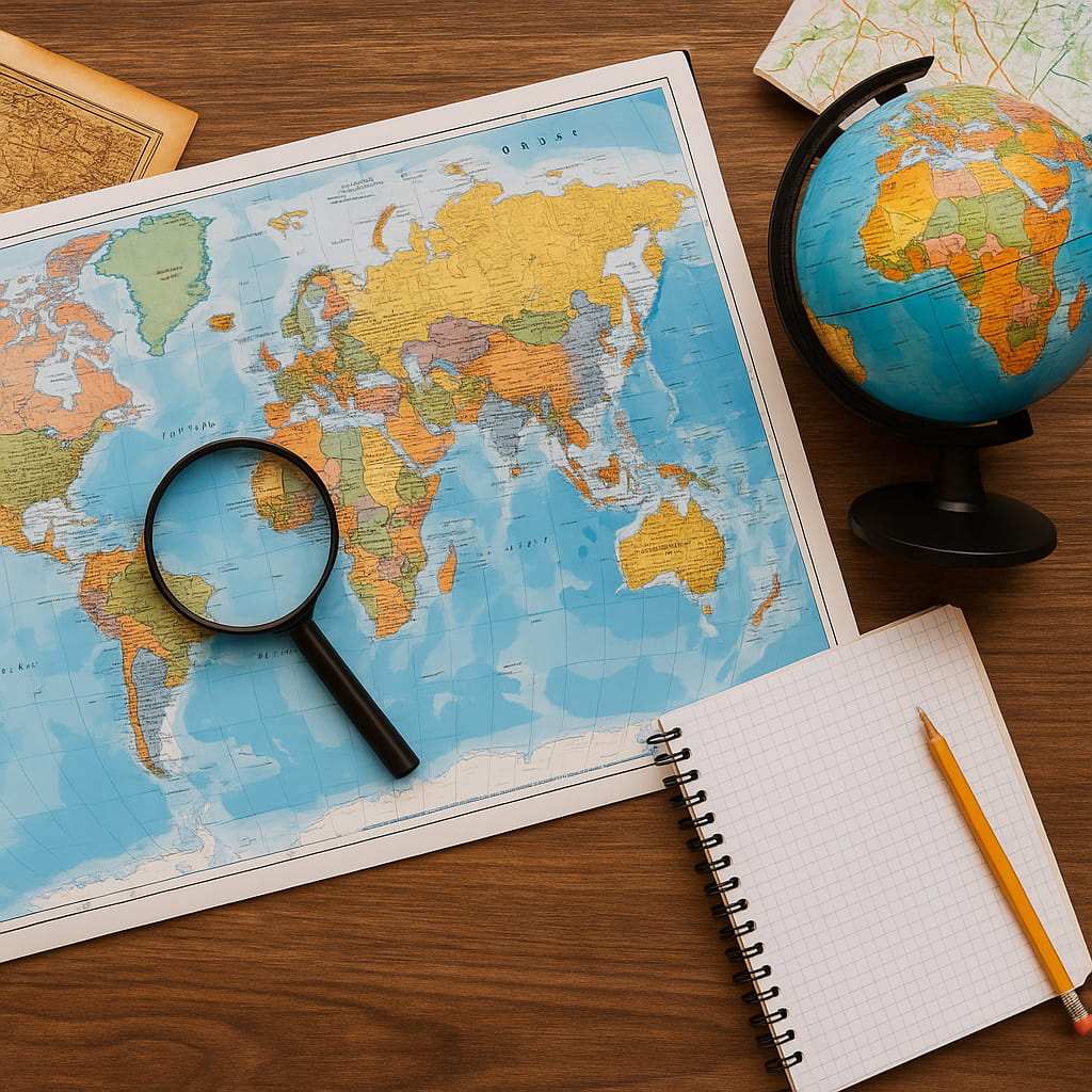 PlanetaGeo: portal de Geografia com resumos, simulados e questões