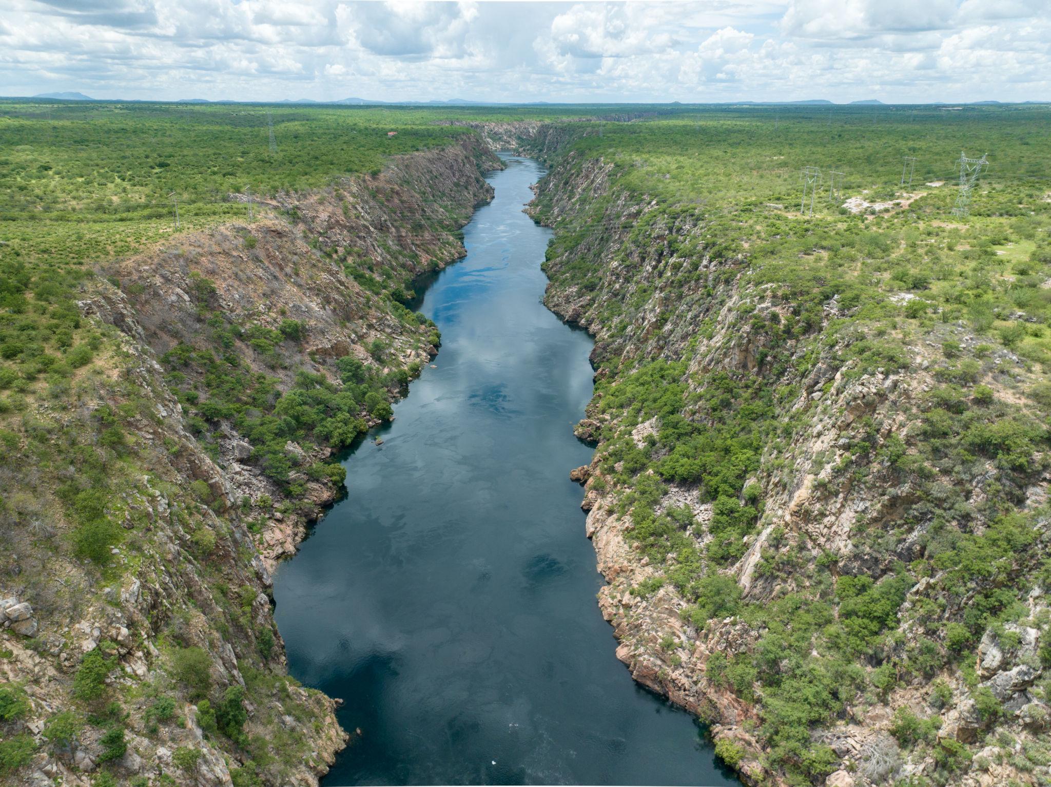 Rio São Francisco em Petrolândia, Pernambuco